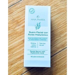 Ana María Facial Serum Hyaluronic Acid BORĒALINE Aurora AHA Niacinamide 10%